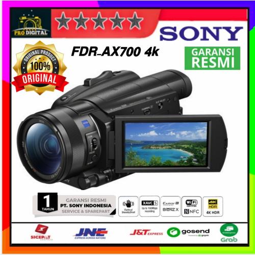 Jual Sony Fdr-Ax700 4k Hdr Camcorder / Fdr Ax700 / Handycam Sony FDR ...