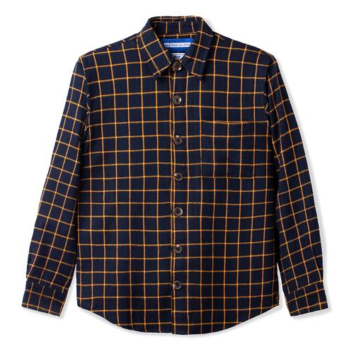 Gambar Tenue de Attire - Brooklyn Black Yellow Kemeja Panjang dari TenuedeAttire Jakarta Utara Tokopedia