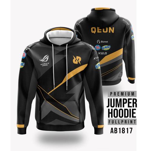 Gambar JAKET JUMPER HOODIE RRQ AWAY 2021 MOBILE LEGENDS FREE CUSTOM S - 3XL - S dari WF-Cloth Kota Semarang Tokopedia