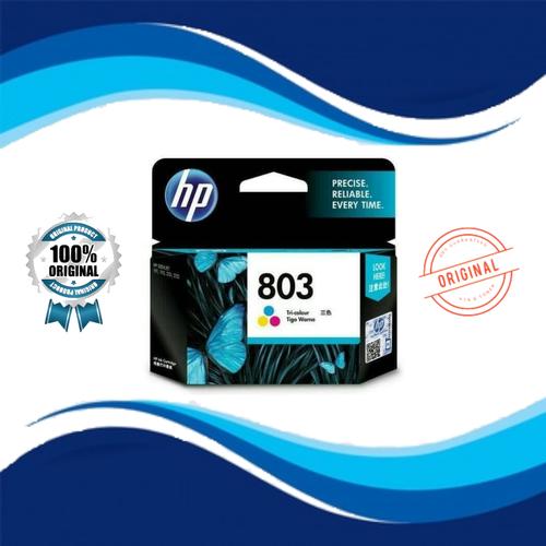 Jual Tinta HP 803 Color \u003d HP DeskJet 1110, 2130, 2621, 3630, ENVY 4520, 125  - Jakarta Selatan - Tinta \u0026 Toner Original | Tokopedia