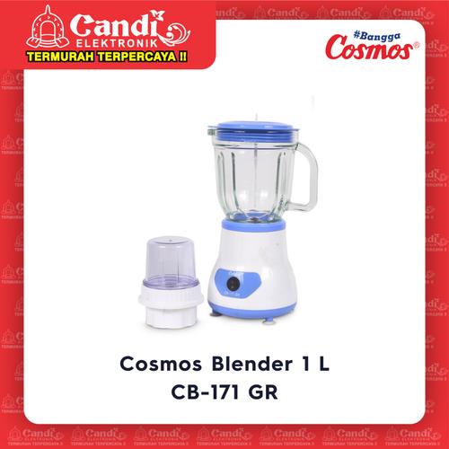 Gambar COSMOS BLENDER - CB-171 GR / CB-171GR / CB171 GR / CB171GR - 1 LITER dari Candi Elektronik Solo Kota Surakarta Tokopedia