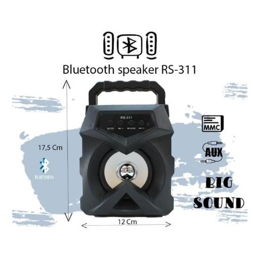 Gambar Speaker Bluetooth 311 Bisa Radio Memory Card Original Termurah - 312 dari SmartClick Kab. Tangerang Tokopedia