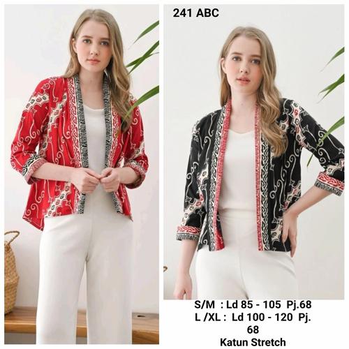 Gambar Vest batik modern / rompi batik wanita - L/ XL dari Grosir sepatu BEST Kota Depok Tokopedia
