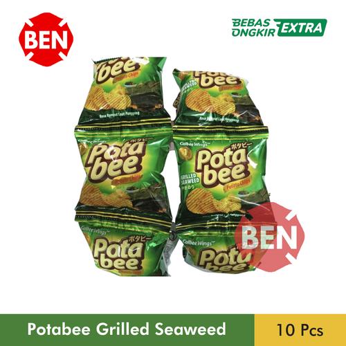 Jual Potabee Grilled Seaweed 1 Renceng 10 Sachet Pcs - Rumput Laut ...