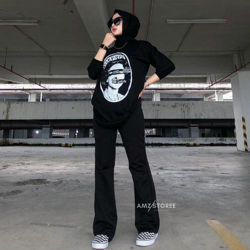 LOOSE CELANA KULOT JEANS WANITA 