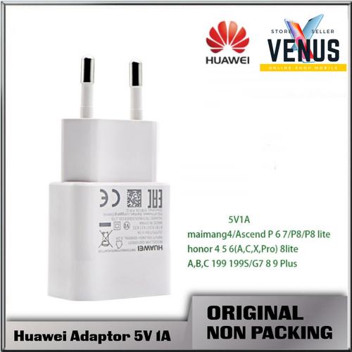 Jual Huawei Travel Charger HW-050100E01 White Bulk Adaptor Charger ...
