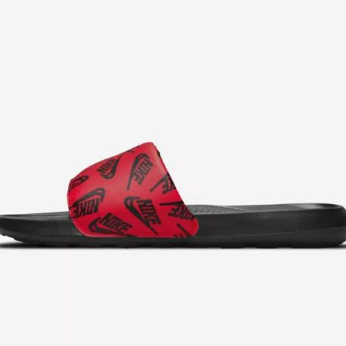 nike victori one women's print slide