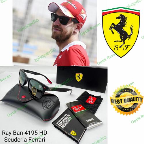 Jual Kacamata Sunglasses Fashion Pria RB 4195 Scuderia Ferrari - Jakarta  Pusat - Optik Revan | Tokopedia