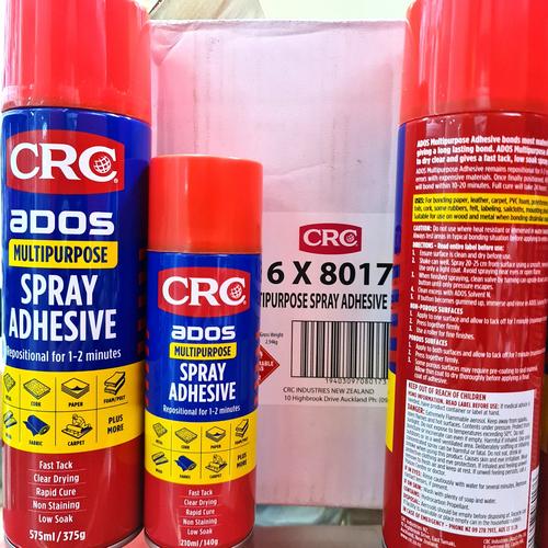 Jual CRC ADOS MULTIPURPOSE SPRAY ADHESIVE 575 ML/375 GRAM - LEM SEMPROT ...