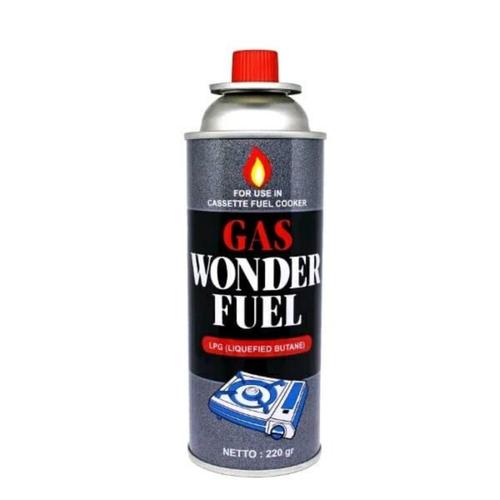Gambar Gas Wonderfuel LPG Kaleng Butane Kompor Portable 220 Gram dari TOKO MURSALIM SBY Kota Surabaya Tokopedia