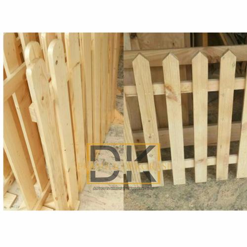 Jual Pagar kayu jati belanda,pinewood Kab. Bekasi DkFrame&Dekorasi