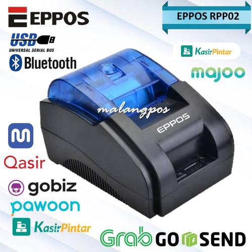 Gambar MINI THERMAL PRINTER BLUETOOTH EPPOS EP-RPP02 58 MM SUPPORT MOKA POS dari MALANG POS Kota Malang Tokopedia