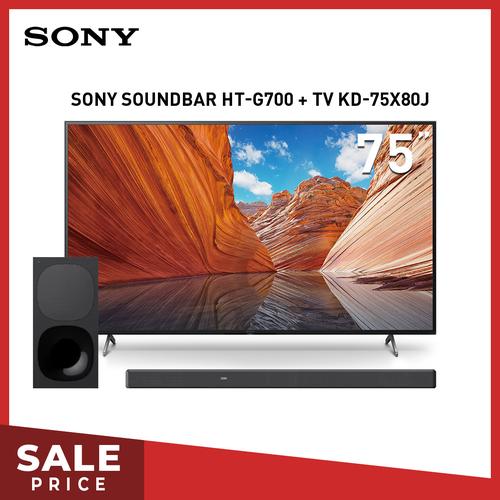 Jual Bundle Sony KD-75X80J \u0026 Soundbar 