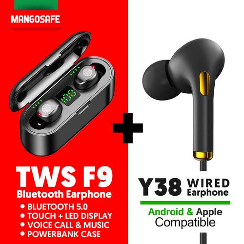 Promo PROMO TWS F9 + Y38 Wireless 