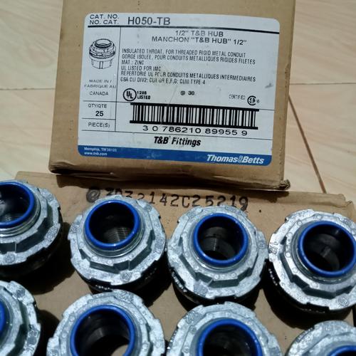 Jual MYERS HUB T&B Size 1/2" CAT NO. H050TB MANCHON "T&B HUB 1/2