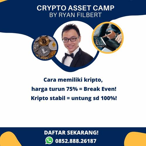 Gambar Crypto Asset Camp dari Ryan Filbert Official Store Jakarta Barat Tokopedia