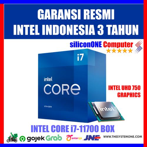 Gambar Intel Processor Core i7-11700 BOX 11700 dari silicon ONE Computer Kota Bandung Tokopedia