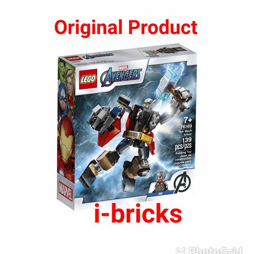 Jual Lego Superheroes 76169 Thor Armor Mech Original Kota