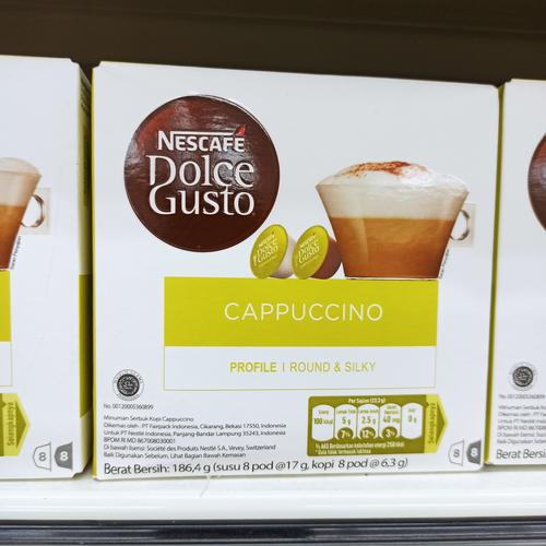 nescafe dolce gusto cappuccino 186,4gr 