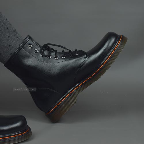 Sepatu Boots Pria High Cut Kulit Asli 