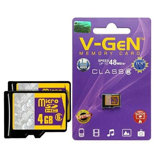Jual Memory Card VGEN Micro SD 4GB 8GB 16GB 32GB Original VGEN 4 gb