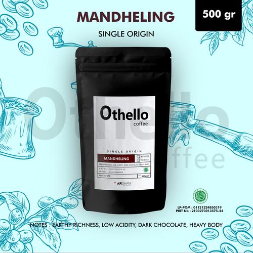 Gambar Kopi Arabika Sumatera Mandheling Single Origin Othello coffee 500gram - Biji Kopi dari Arghani Provider Kota Bandung Tokopedia