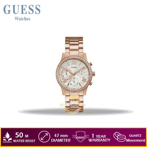 Promo Jam Tangan Wanita GUESS W1069L3 Original Murah Cicil 0% 3x