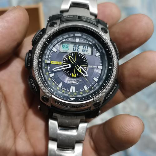Jual casio protrek prg 510 titanium made Japan - Kab. Pasuruan - dovikAL2 |  Tokopedia