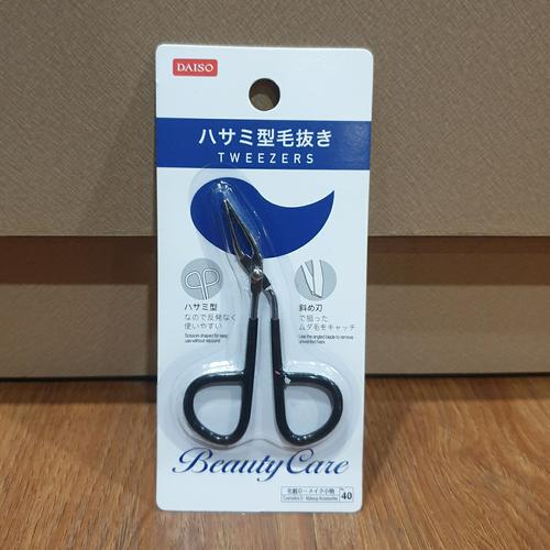 Jual Daiso Beauty Care Scissors Shaped Tweezers Daiso Piset Bentuk