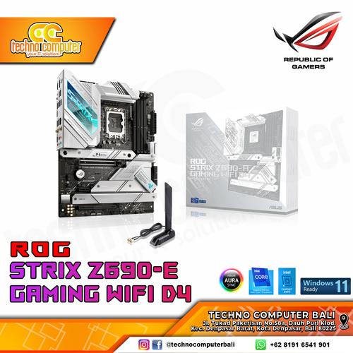 Gambar MOTHERBOARD ASUS ROG Strix Z690-A GAMING WIFI D4 - ATX LGA 1700 dari Techno Computer Bali Kota Denpasar Tokopedia