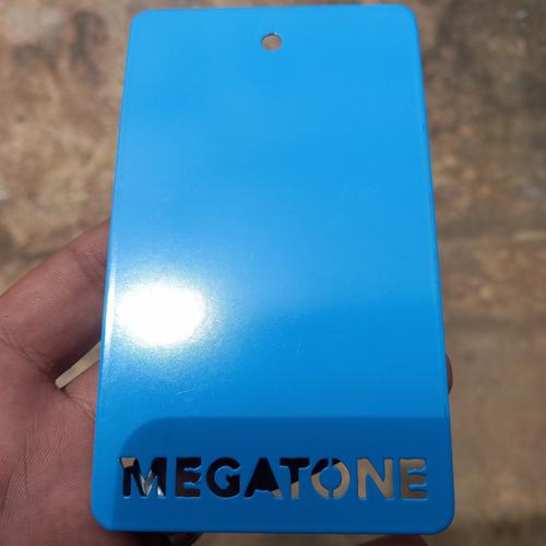 Jual bubuk cat POWDER COATING warna BLUE NOBITA (light blue) GLOSSY