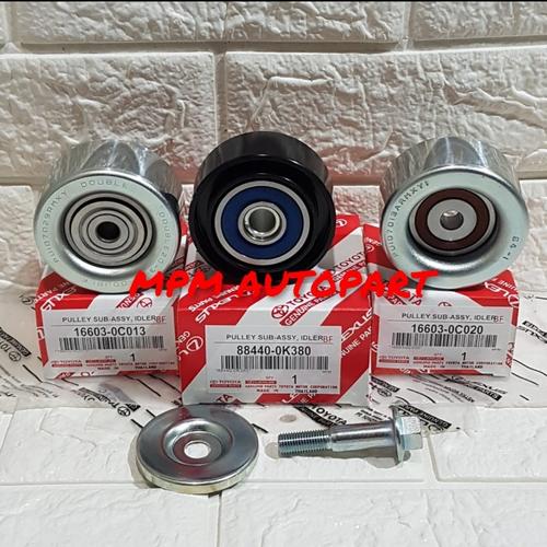 Jual bearing pulley pully tensioner fan van belt innova inova bensin