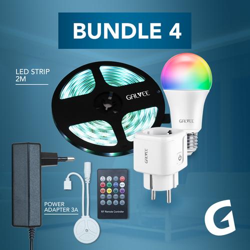Gambar Galvee Smart Bundle 4 Promo Pack - 2m LED Strip dari Galvee Official Store Jakarta Pusat Tokopedia