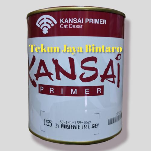Jual KANSAI ZINC CHROMATE PRIMER 1KG GREY 155 / CAT DASAR KAYU DAN