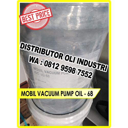 Jual MOBIL VACUUM PUMP OIL ( ISO VG 68 ) Repacked 5 Liter Kota