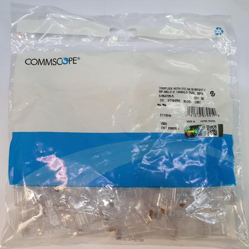 Jual Konektor RJ45 Commscope Original Pack isi 50 pcs connector ...