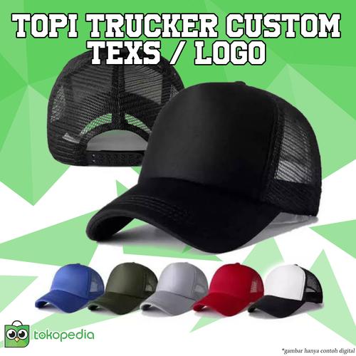 Jual Topi Sablon / Topi Trucker / Topi 