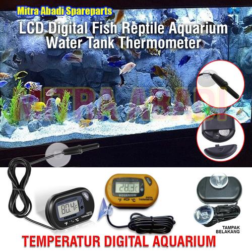 Jual Temperature / Termometer LCD Digital Aquarium - Kuning - Jakarta ...