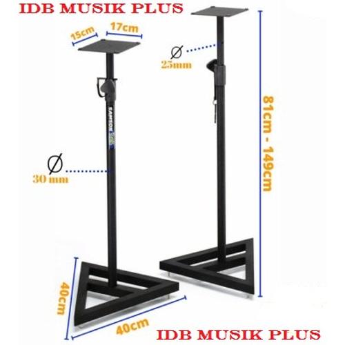 Jual Stand Speaker Monitor SAMSON MS200 