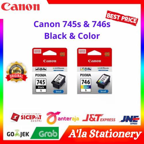 Jual Tinta Canon PG745s+CL746s Original Cartridge Ink MG2570S TR4570S TS307 Jakarta Pusat