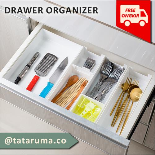 Gambar DASHI SATUAN - Drawer Organizer Kotak Penyimpanan Sekat Divider Laci - S = 10*10*6cm dari Tataruma-co Kota Tangerang Selatan Tokopedia