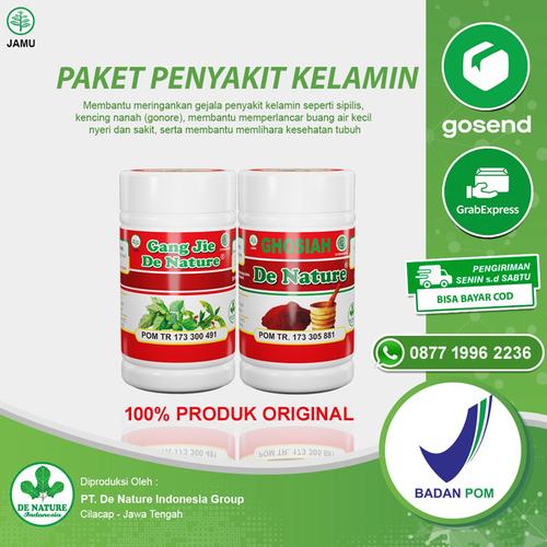 Gambar Obat Sipilis Ampuh Asli De Nature Gang Jie Dan Gho Siah dari jualobatampuh Jakarta Barat Tokopedia