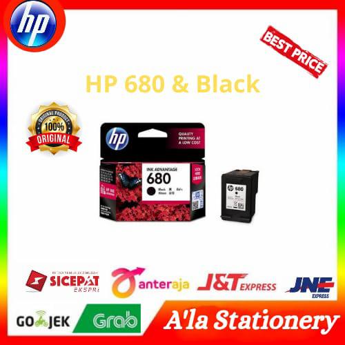 Jual Tinta HP 680 Black Original ink Perinter 3638 3775 3776 3777 3778 -  Jakarta Pusat - A'la Stationery | Tokopedia