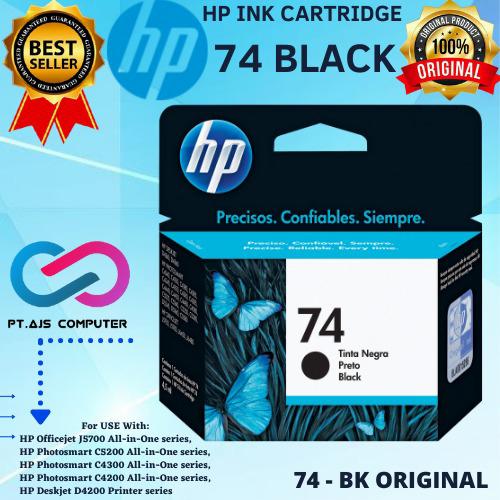 Jual Tinta Printer HP Ink 74 black 