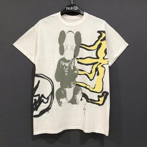 Promo Travis Scott Cactus Jack x Kaws x Fragment T-shirt 100% Original - S  - Jakarta Utara - True OG Kicks | Tokopedia