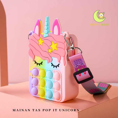 Jual Mainan Pop It Tas Unicorn / Tas 