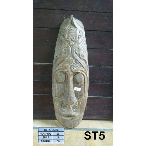 Gambar TOPENG KAYU | HIASAN DINDING | TOPENG ANTIK | DEKORASI | ST 5 dari cvmaya Kab. Sleman Tokopedia