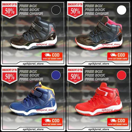 Jual SEPATU NIKE AIR JORDAN ANAK USIA 7 - 10 TAHUN SIZE 30 - 36 TERBARU -  Hitam, 30 - Jakarta Selatan - AS_24 | Tokopedia