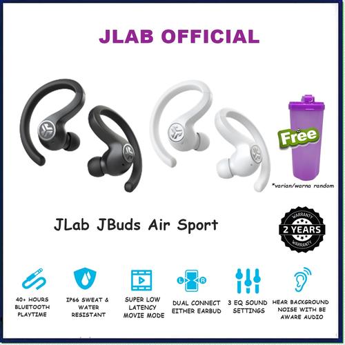 Jual JLab JBuds Air Sport True Wireless 