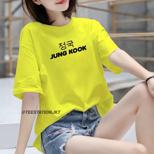 Jual JUNG KOOK BTS KOREAN KOREA KAOS T 